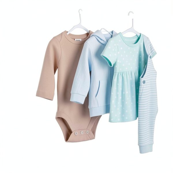 SereneLife Kids Plastic Hangers 20 Pack Blue Non‑Slip Space‑Saving-4