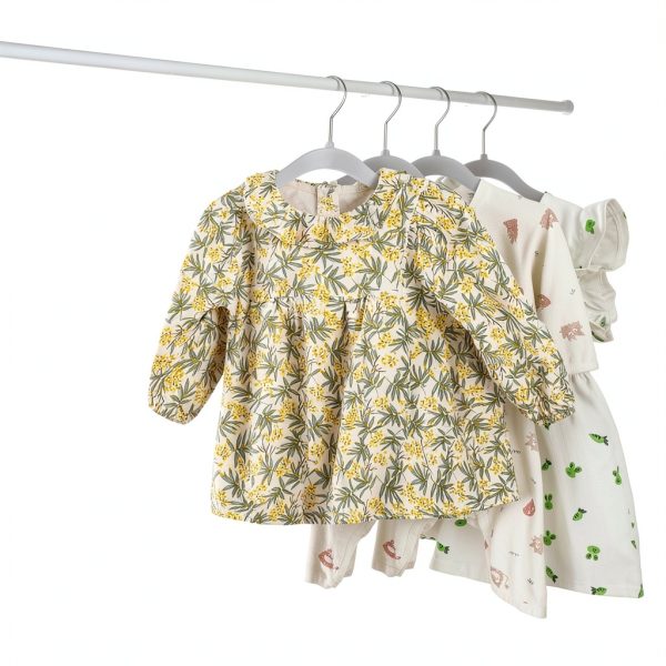 GoodtoU Kids Closet Hangers 11.8 Inch 50 Pack Velvet Anti‑Slip Gray-4