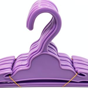 Lavender Doll Hangers by My Brittany's Small Rectangular 10‑Piece Set-0