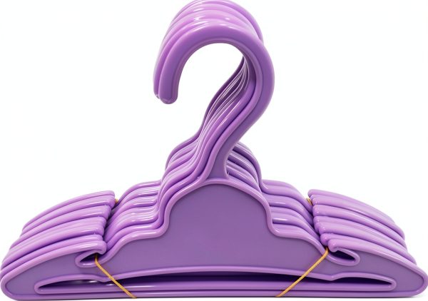 Lavender Doll Hangers by My Brittany's Small Rectangular 10‑Piece Set-0