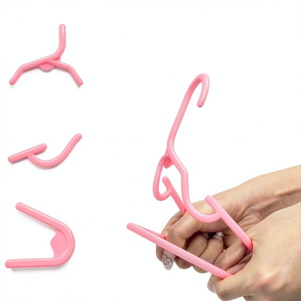 Baby Clothes Hangers HOUSE DAY Slim Space Saving ABS Plastic 20 Pack-4