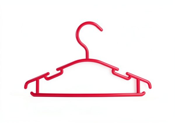 VIIBASE Kids Closet Hangers 120 Count Plastic Triangular White-5