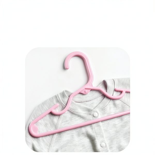 Baby Clothes Hangers HOUSE DAY Slim Space Saving ABS Plastic 20 Pack-6