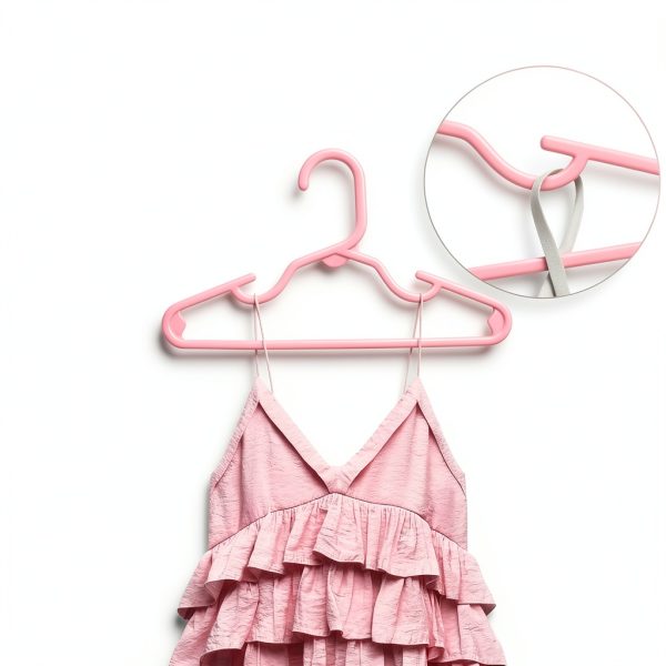 Baby Clothes Hangers HOUSE DAY Slim Space Saving ABS Plastic 20 Pack-2