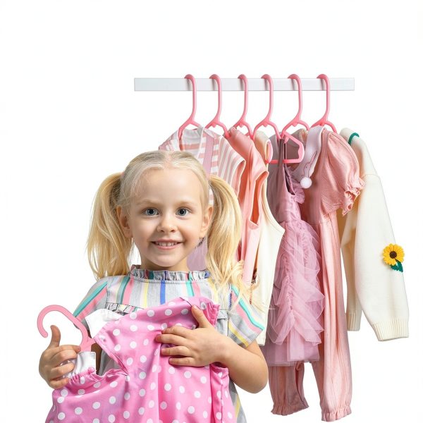 Baby Clothes Hangers HOUSE DAY Slim Space Saving ABS Plastic 20 Pack-7