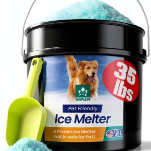 Pet Safe Ice Melt 35lb Snow & Ice Melter by Maple99 Green Salt-0