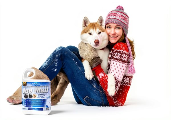 Petra Pet Safe Ice Melt - Deicer for Driveway & Sidewalks Magnesium Chloride Ice Melt, Deicer Spray, Pet Safe Salt Ice Melt, Ice Dam Melt, Liquid Ice Melt - Safe, Fast and Effective (1 Gallon)-2